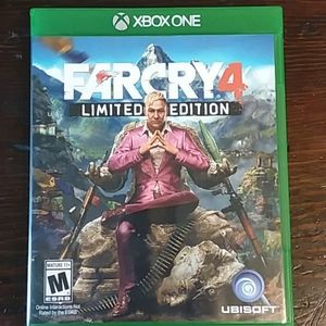 Xbox one Farcry 4 limited edition